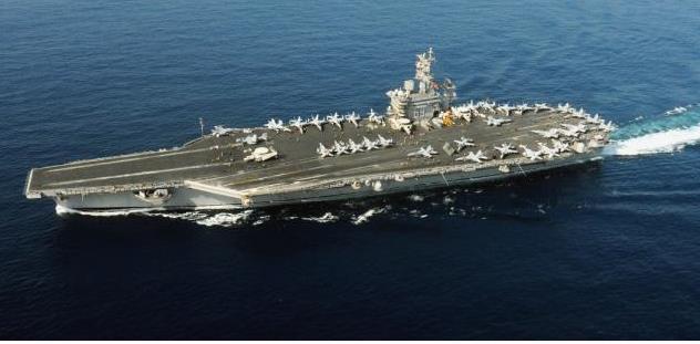 Indian Navy's Passex with US Carrier Group